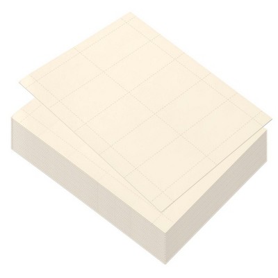 100 Sheets-Blank Business Card Paper - 1000 Business Card Stock for Inkjet and Laser Printers, 170gsm, Ivory, 3.5 x 1.9 inches