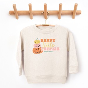 The Juniper Shop SmileyWorld Sassy Little Pumpkin Toddler Sweatshirt - 1 of 4