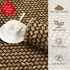 Washable Area Rug Modern Braided Printed Non Slip Non Shedding Rug Indoor Non-Shedding Stain-resistant Floor Cover - 4 of 4