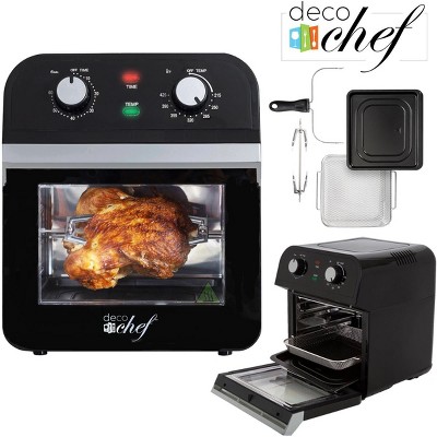 Deco Chef XL 12.7 QT Oil Free Air Fryer Convection Oven Multi-Function XL Capacity