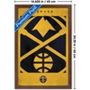 Trends International NBA Denver Nuggets - Logo 25 Framed Wall Poster Prints - 3 of 4