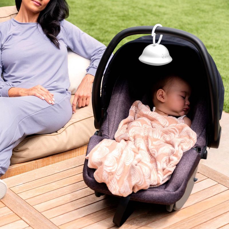 HoMedics On-The-Go-2 Portable Sound Machine and Baby Soother with Integrated Clip and 4 Relaxing Sounds, 3 of 10