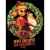 Men's The Nightmare Before Christmas Christmas Jack Peace on Earth Good Scares Towards All T-Shirt - 2 of 4