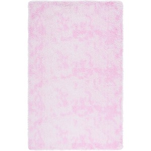 Rainbow Shag RBO100 Flatweave-Power Loomed Skid-Resistant Indoor Rugs - Safavieh - 1 of 4