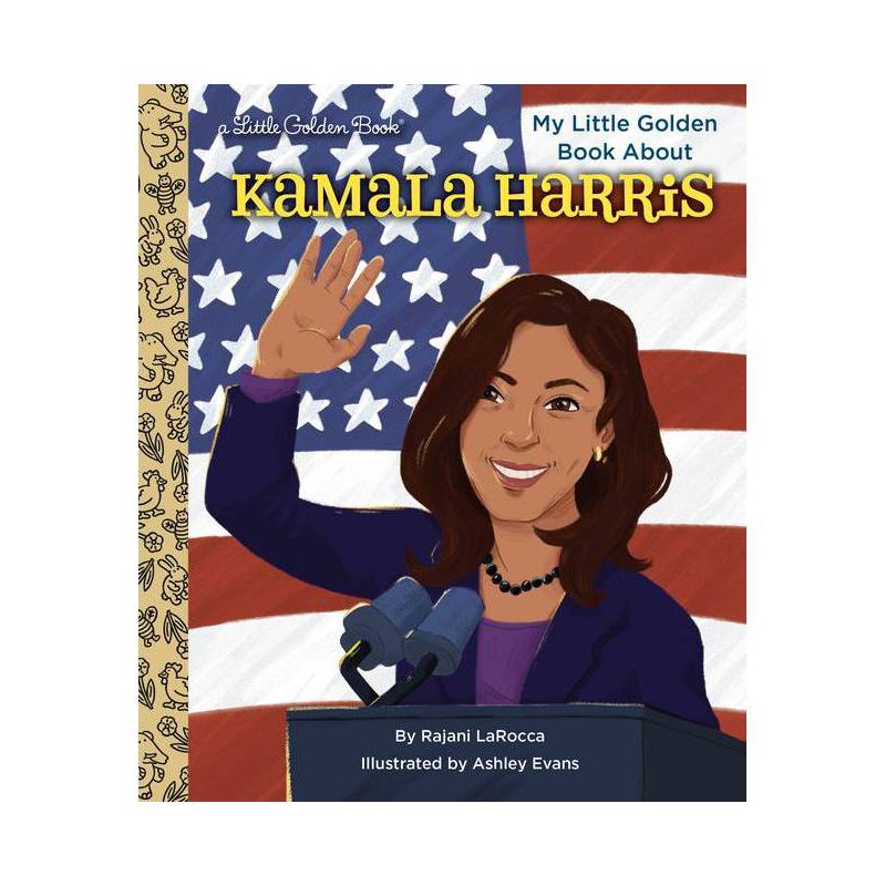 My Little Golden Book about Kamala Harris - by Rajani Larocca (Hardcover), 1 of 2