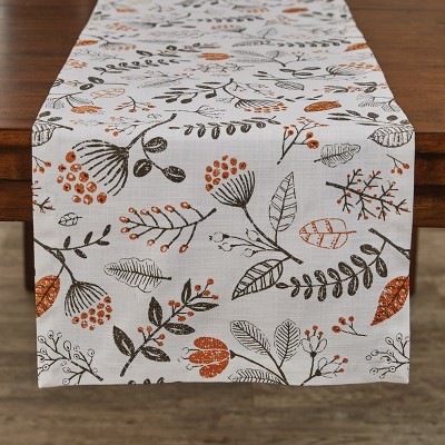 Split P Autumn Berries Table Runner - 72''L - Off-White