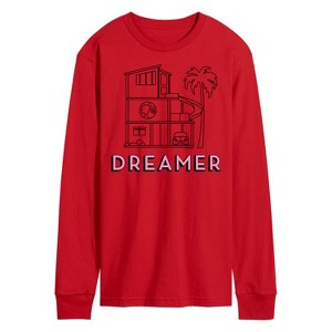 Men's - Barbie - Dreamer Long Sleeve Graphic T-Shirt - 1 of 2