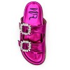 Women's Stellar Rhinestone Buckle Slides - Not Rated - 3 of 4