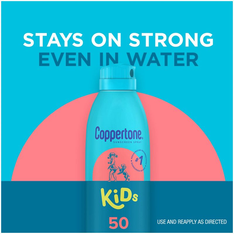 Coppertone Kids Sunscreen Spray - SPF 50 - 11oz - Twin Pack, 3 of 14
