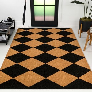JONATHAN Y Natural Coir Area Rug - 1 of 4