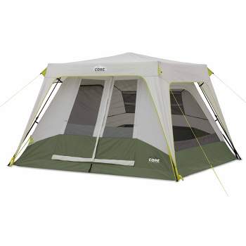 Core Equipment Lighted 6 Person Instant Cabin Tent : Target