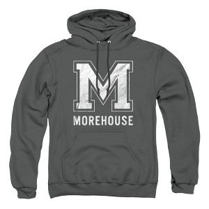 Morehouse College Official Distressed Primary Logo Adult Pull-Over Hoodie - 1 of 4