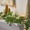 Artificial Eucalyptus Leaves Garland with Berries, Greenery Garland for Wedding Arch Backdrop, Garden Gate, Doorways, Table, Runner, Door Home Decor - 2 of 4