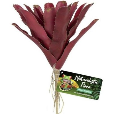 Zoo Med Red Plastic Artificial Fireball Bromeliad Vine