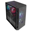 SilverStone Technology FARA H1M PRO Black Micro-ATX Tower case with Tempered Glass and Three ARGB Fans, SST-FAH1MB-PRO - 4 of 4