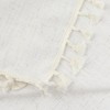 Unique Bargains Rustic Cotton Linen Waterproof Dinner Party Christmas Table Cover 2 Packs - 3 of 4