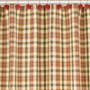Park Designs Lemon Pepper Shower Curtain - 1 of 4