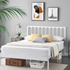 Queen Size Platform Bed Frame, Heavy Duty Metal Bed Frame with Headboard, 12.6'' Underbed Storage, Sturdy Metal Slats Support, No Box Spring Needed, - 3 of 4