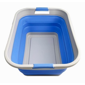 SAMMART 41L (10.8 gallon) Collapsible Plastic Laundry Basket - 1 of 4