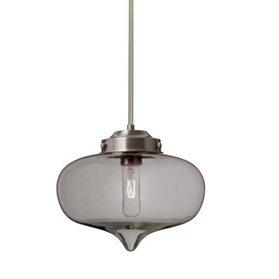 Besa Lighting Mira 1 - Light Pendant in  Satin Nickel
