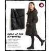 CANADA WEATHER GEAR Girls’ Winter Coat – Stadium Length Quilted Puffer Parka Jacket (7-16) - 2 of 4
