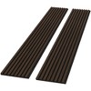 0.83 in. x 7.87 ft. x 1 ft. Slat Wood Sound Absorbing Decorative Wall Paneling 2-Pack - 2 of 4