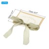 Unique Bargains Wedding Vows Books Ribbon Card 6.7x4.7 Inch 2 Pcs - 2 of 4