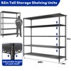 Adjustable Garage Wire Shelving Unit for Kitchen, Laundry Room, Pantry, Warehouse, Basement - 4 of 4