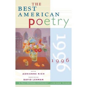 The Best American Poetry 1996 - by  David Lehman (Paperback) - 1 of 1