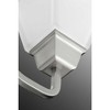 Progress Lighting Clifton Heights 1-Light Bath & Vanity Fixture, Steel, Matte Black, Etched Square Glass Shade - 3 of 4