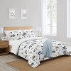 3pc Construction Truck Full/Queen Kids' Comforter Bedding Set Green and Blue - Sweet Jojo Designs: Kids Full Size Bedding - image 2 of 4