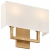 Access Lighting Mid Town 2 - Light Wall Light in  Antique Brushed Brass - 4 of 4