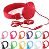 Kids Wired Ear Headphones Stylish Headband Earphones for iPad Tablet - 2 of 3