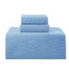 Clara Clark Toddler Quilts, 3 Piece Bedspread Coverlet Set, All Season Toddler Bedding Set - 2 of 4