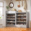 Aheaplus 80-In Tall Shoe Cabinet with Drawers, 9-Tier Shoe Storage Shelves - 4 of 4