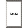 PosterPalooza | Slim Profile Silver Picture Frame - UV Acrylic, Foam Board Backing, Hanging Hardware - 2 of 4