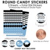 Big Dot of Happiness Light Blue Grad - Best is Yet to Come - 2025 Graduation Party Small Round Candy Stickers - Party Favor Labels - 324 Count - 3 of 4