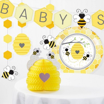 bee shower decorations