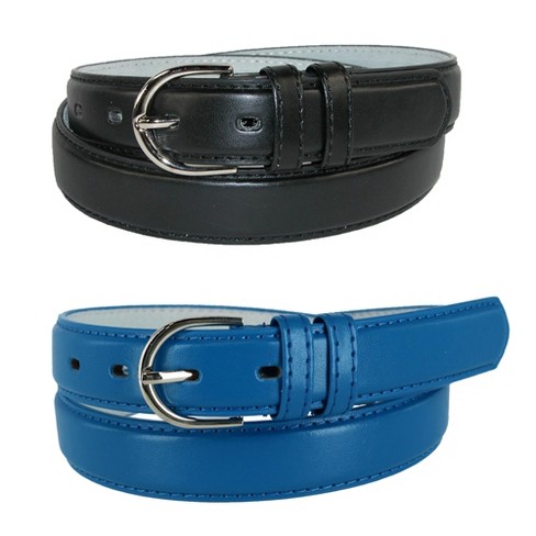 Women's Round Buckle Belt - Wild Fable™ Black : Target