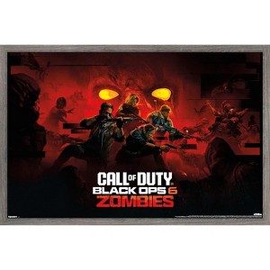 Trends International Call Of Duty: Black Ops 6 - Zombies Key Art Framed Wall Poster Prints - 1 of 4