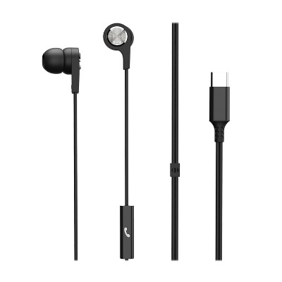 Maxell Sync Up Type c Wired Earbuds With Microphone Black Target