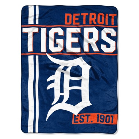 Mlb Detroit Tigers Micro Fleece Throw Blanket Target