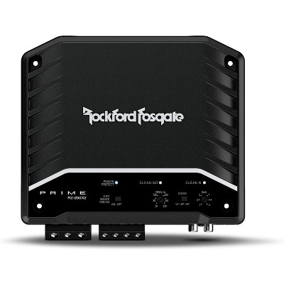 Rockford Fosgate R2-200X2 High Performance Prime 200-Watt Full Range Class D Mono Amplifier, Black