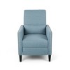 Sapphtopaz Accent Chair Reclining Chair High-Backrest Push-Back Armchair with Nailhead Decorate and Side Pocket Accent Chair for Living Room - 2 of 4