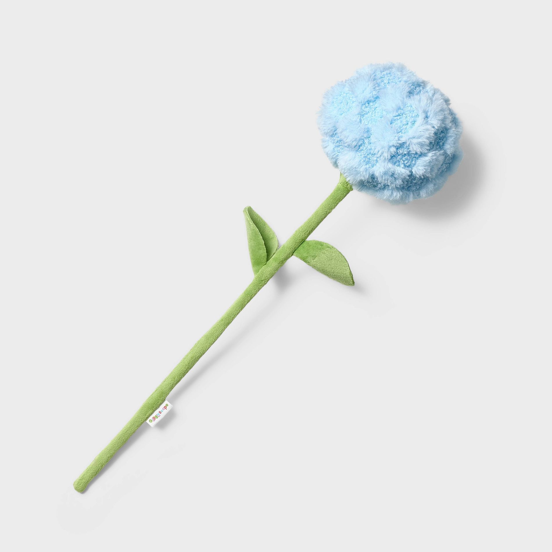18.5'' Hydrangea Blue Plush Stem - Gigglescape™