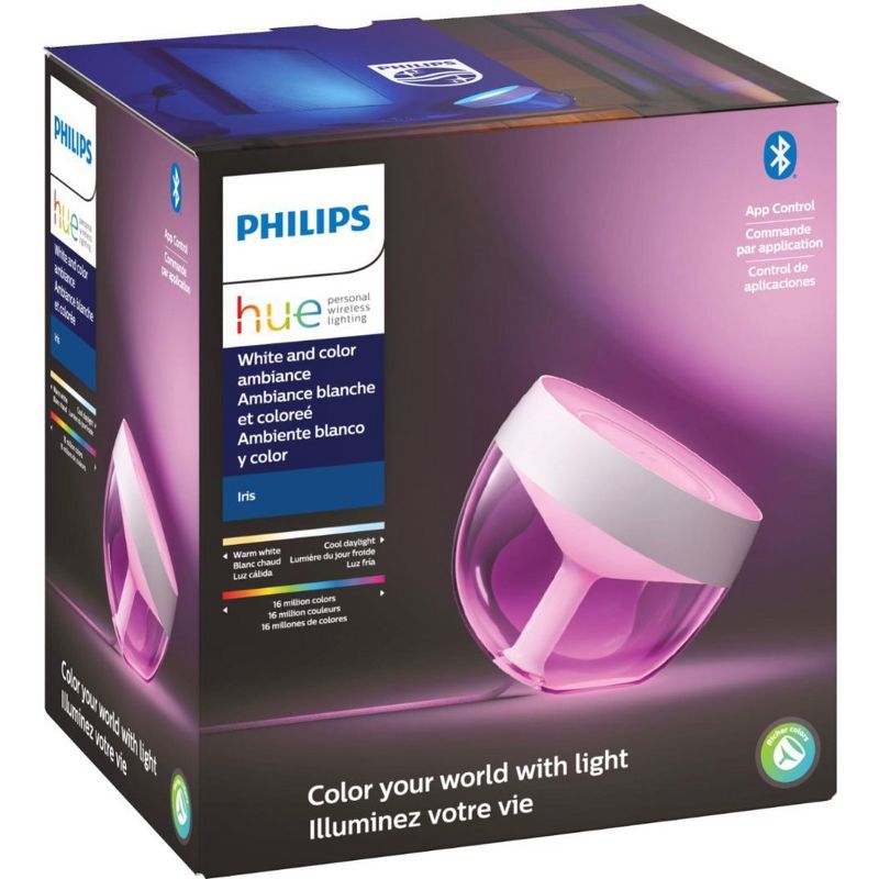 Philips Hue Iris White and Color Ambiance Table Lamp, 3 of 8
