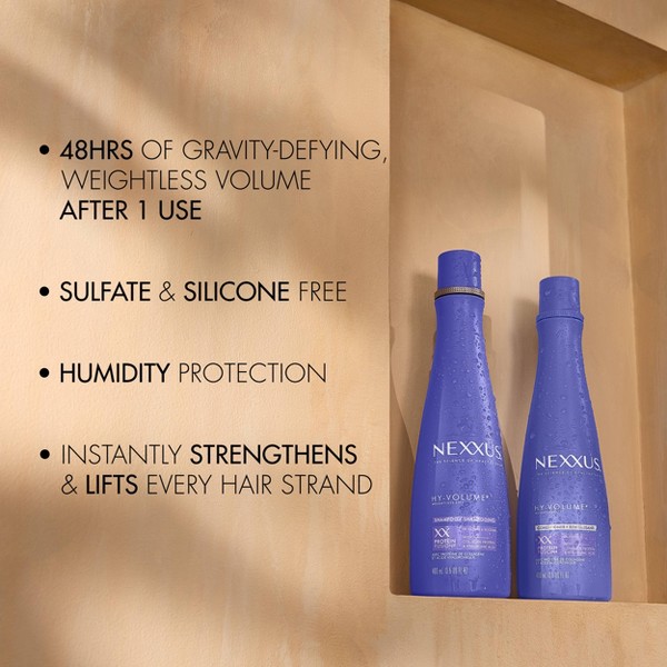 Nexxus Hy-Volume Champú para Cabello con Proteína de Colágeno y Ácido Hialurónico - 13.5 fl oz 6