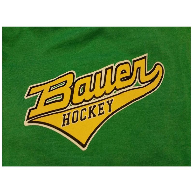 Bauer Hockey Short Sleeve Varsity Youth Green T-Shirt, X-Large, 2 of 4