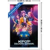 Trends International Netflix KPop Demon Hunters (2025) - Group Framed Wall Poster Prints - 3 of 4