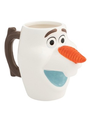 Olaf Glass Mug by Arribas – Frozen – Large – Personalized